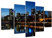 Éjszaka Melbourne-ben (150x105 cm)