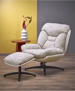 KRONOS fotel puffal bézs