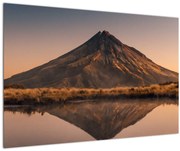 A Mount Taranaki visszaverődése, Új-Zéland (90x60 cm)