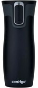 Contigo West Loop 470 ml hőálló palack, mattfekete