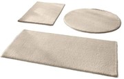 Szürkésbézs fürdőszobai kilépő szett 3 db-os 50x90 cm – Mila Home