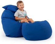 Kék ALL IN Tini Babzsákfotel Garnitúra