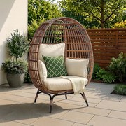 Avenberg ZAIRA kerti fotel, natúr