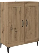 vidaXL Széf Artisan tölgy 69,5 x 34 x 90 cm Faanyag