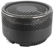 Asztali faszenes grillsütő 4xAA/USB fekete