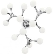 Ideal Lux - LED Felületre szerelhető csillár NODINO 15xG9/15W/230V fehér