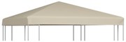 bézs pavilon tetőponyva 310 g/m² 3 x 3 m