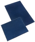 Bellatex Fürdőszoba szőnyeg szett, kivágás nélkül BANYGOLD sötétkék, 60 x 100, 60 x 50 cm