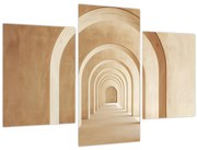 Kép - Bézs átjáró (90x60 cm)