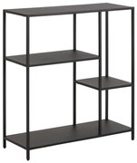 SETH fekete könyvespolc