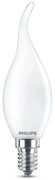 Philips BA35 E14 LED gyertya fényforrás, 2.2W=25W, 2700K, 250 lm, 220-240V