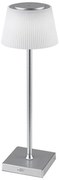 Rabalux 76013- LED Dimmelhető újratölthető asztali lámpa TAENA 4W/3,7V IP44 ezüst