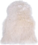 Lambskin báránybőr szőnyeg, műbőr 50x85 cm, Elefántcsont