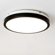 Brilagi - LED Fürdőszobai mennyezeti lámpa PERA LED/24W/230V átm. 28 cm IP65 fekete