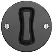 Kliklap - Retro keresztezett kapcsoló keret nélkül, 7-es antracit