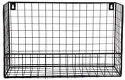 Fekete acél fali polc 40 cm Reja – PT LIVING