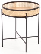 Rattan dohányzóasztal LANIPA 50x55 cm