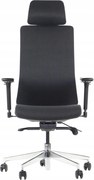 Akcent/f Plus irodai szék, fekete, 4D padló, megfelel a rendeletnek
