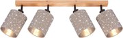 Briloner 2078-041 - Spotlámpa SPOTLIGHT 4xE27/25W/230V bézs