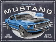 Fém tábla Ford - Mustang - 1969 Mach 1