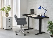 B-54 állítható magasságú íróasztal fekete/fekete