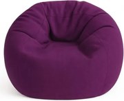 XL beltéri babzsákfotel – padlizsánlila