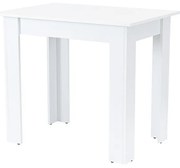 Yorki Standard étkezőasztal 86x60 cm fehér