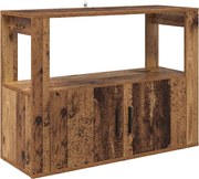 vidaXL Széf Régi fa 80 x 30 x 60 cm Faanyag