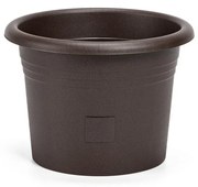 Plastia Öntözés nélküli virágcserép Narza átmérő30 cm, csokoládé, 30 cm átmérőjű