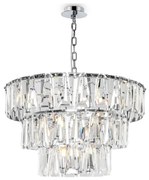 Maytoni MOD043PL-18CH - Csillár láncon PUNTES 18xE14/40W/230V króm