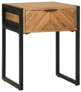 Éjjeli asztal 40x35x50 cm Tömör akácfából