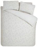 Krémszínű kétszemélyes mikroplüss ágyneműhuzat 200x200 cm Cosy Spot – Catherine Lansfield