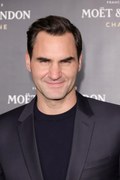 Fotográfia Roger Federer at the Moet & Chandon Holiday Season Celebration, Michael Loccisano