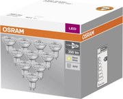 KÉSZLET 10x LED Izzó GU10/4,3W/230V 2700K - Osram