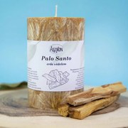 Palo Santo- Tisztító és védőgyertya (320g) + Palo Santo füstölőbotok (3x)