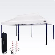 Vízálló Party Sátor 3x6m – Gondtalan Ünneplés 16,5m² Tető alatt - 3 oldalfal nélkül - Fehér