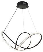 V-Tac LED Dimmelhető csillár zsinóron LED/50W/230V 3000K fekete VT1446