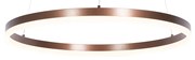 Függőlámpa sötét bronz 60 cm, LED-del, 3 fokozatú fényerő-szabályozóval - Anello
