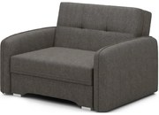 Kinyitható fotel LAINE, sötétszürke