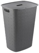 Curver Mosodai kosár LAUNDRY HAMPER 56L, sötétszürke