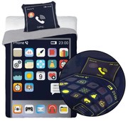 FARO Smartfon ágyneműhuzat 140x200 cm + 70x90 cm