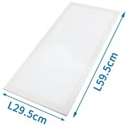 LED PANEL 300X600 25W 4000K AIGOSTAR