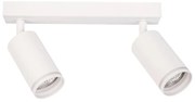 PIPE spotlámpa 2xGU10/10W/230V fehér