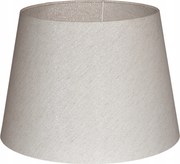 E27-es csavart kúpos lámpaernyő állólámpához, 40 cm-es, ezüst színű Latina