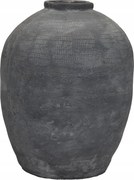 House Doctor Rustik Dekoratív Virágváza 47 cm Szürke