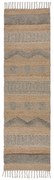 Világosszürke-natúr színű futószőnyeg 60x230 cm Medina – Flair Rugs