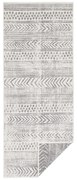 Biri szürke-krémszínű kültéri szőnyeg, 80 x 350 cm - NORTHRUGS