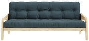 Grab kék kinyitható kanapé 204 cm - Karup Design