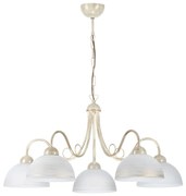 Jupiter 1487 - Csillár láncon SAGA 5xE27/60W/230V