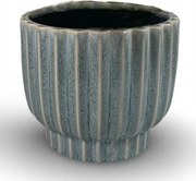 Virágcserép Bonsai Pálmafákhoz 18cm kék Skandináv kerámia